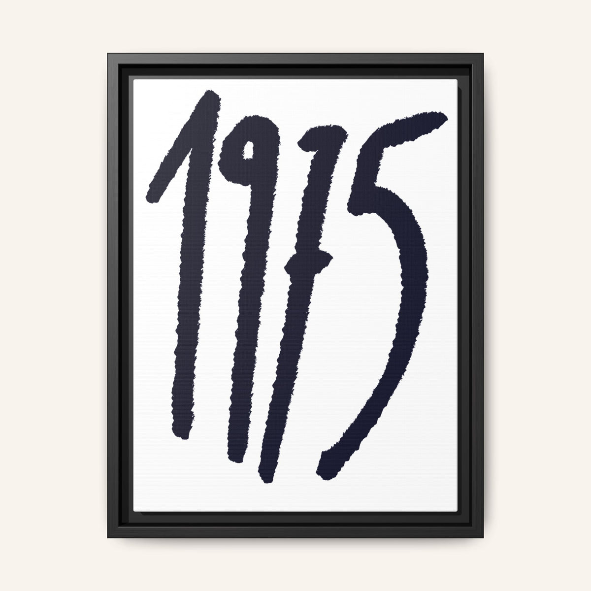 1975 Framed Canvas Print