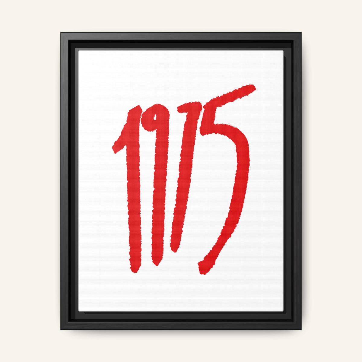 1975 Framed Canvas Print
