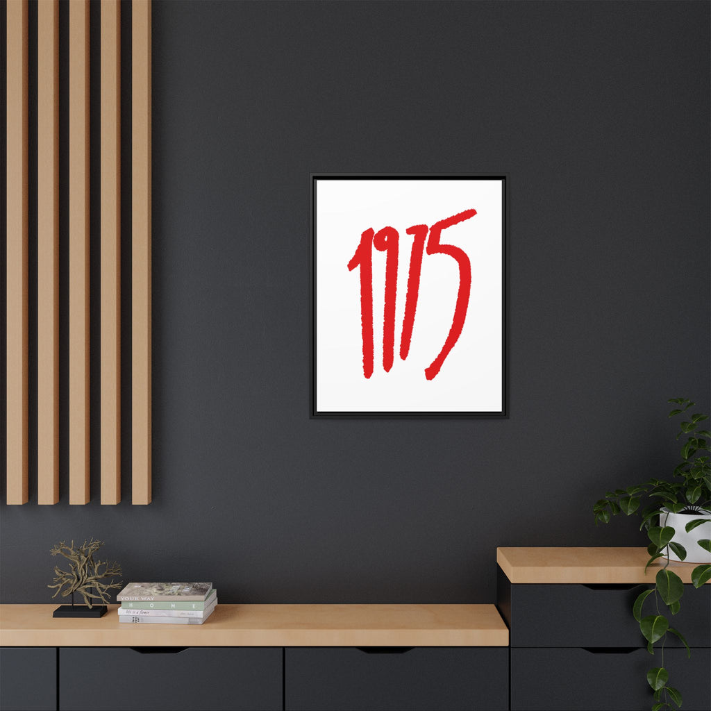 1975 Framed Canvas Print