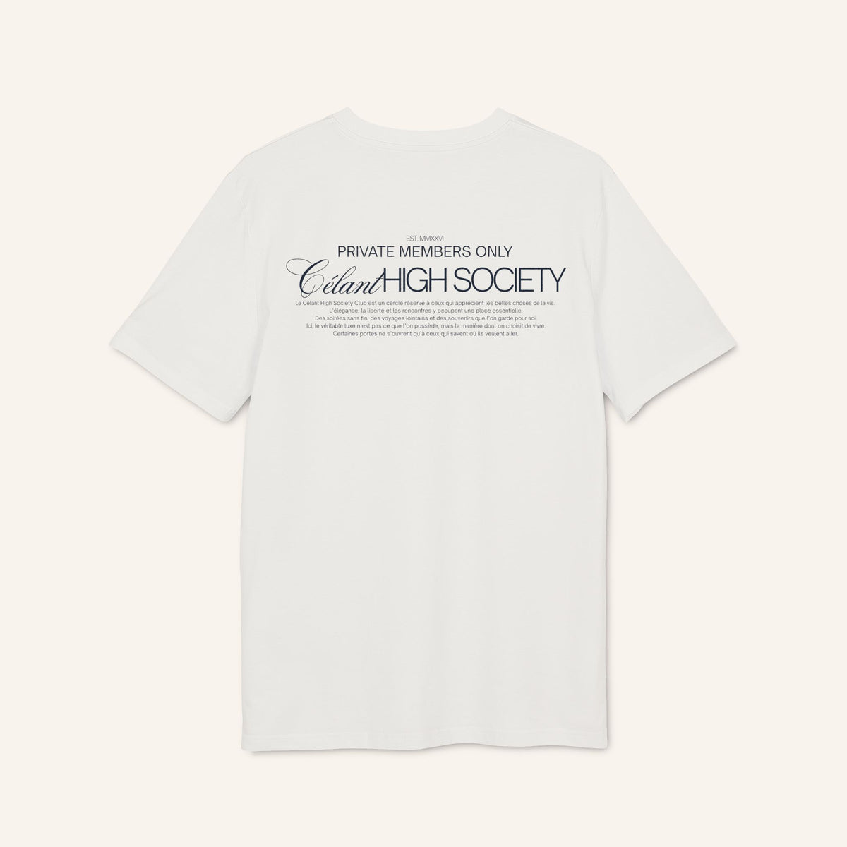 "Celant High Society"  Tee