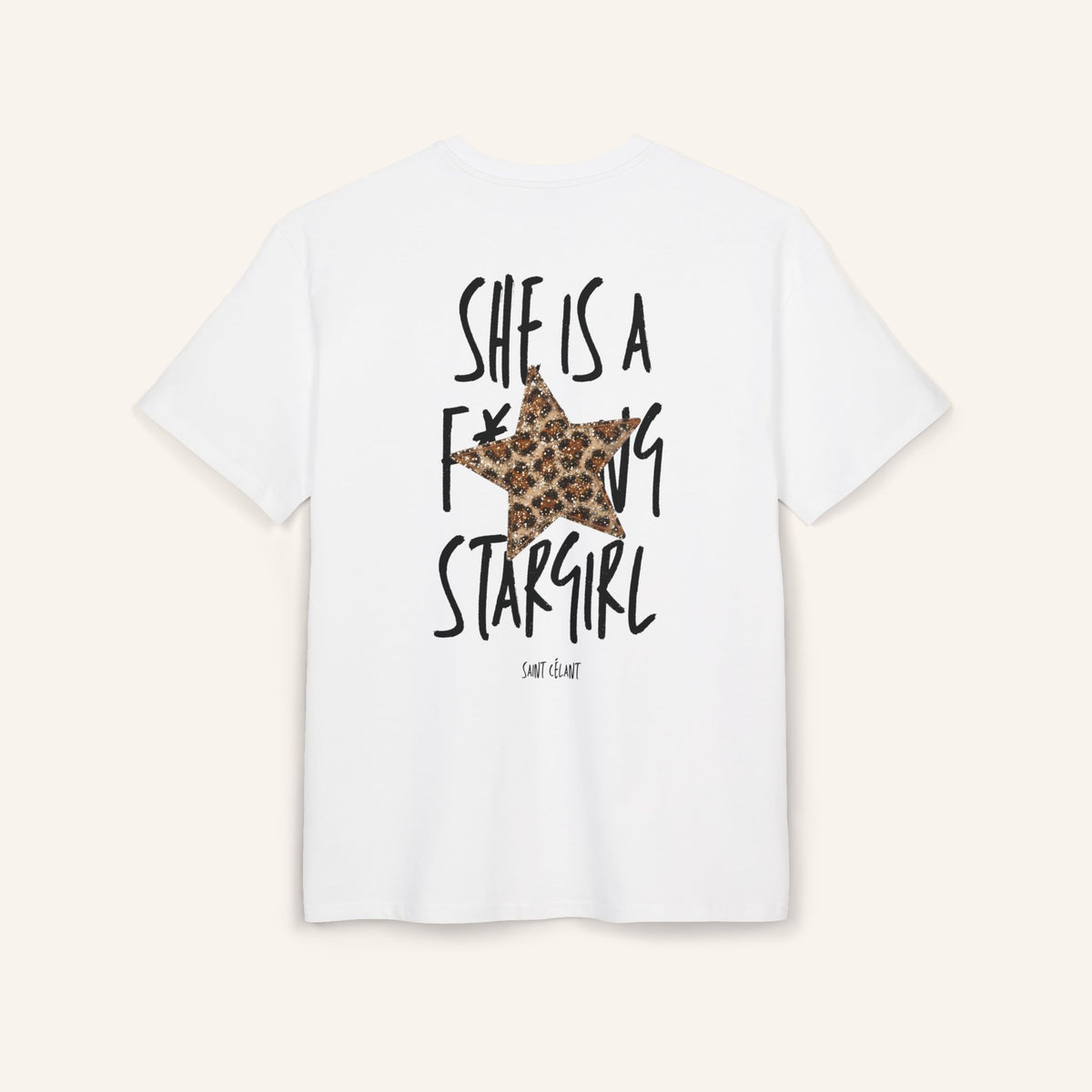 SHE IS A STARGIRL HEAVY OVERSIZED TEE