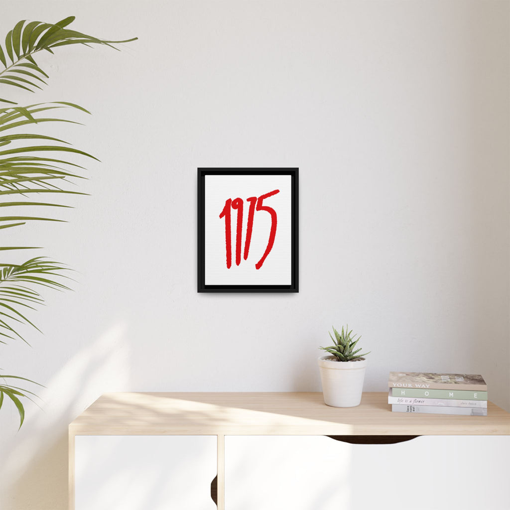 1975 Framed Canvas Print