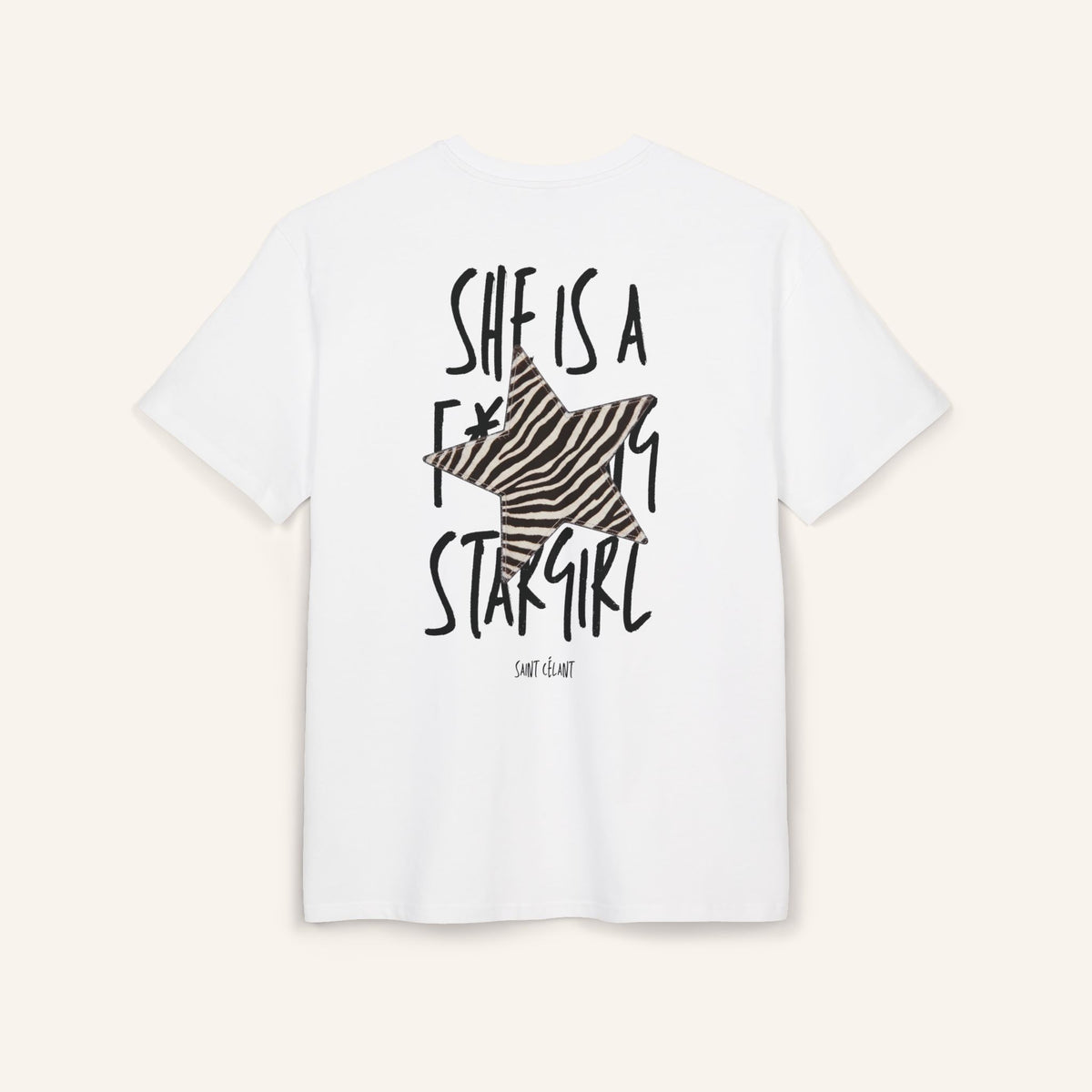 SHE IS A STARGIRL HEAVY OVERSIZED TEE