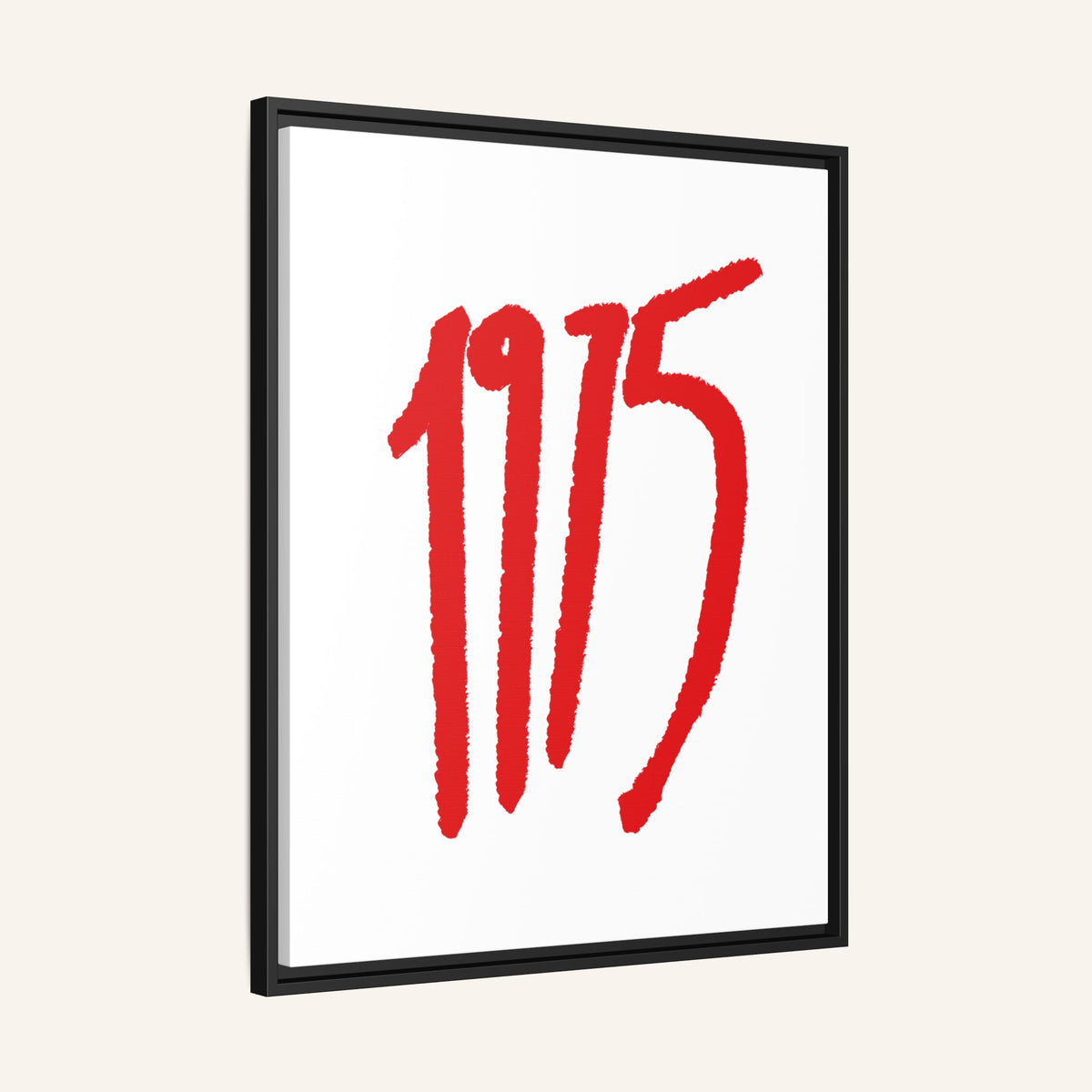 1975 Framed Canvas Print