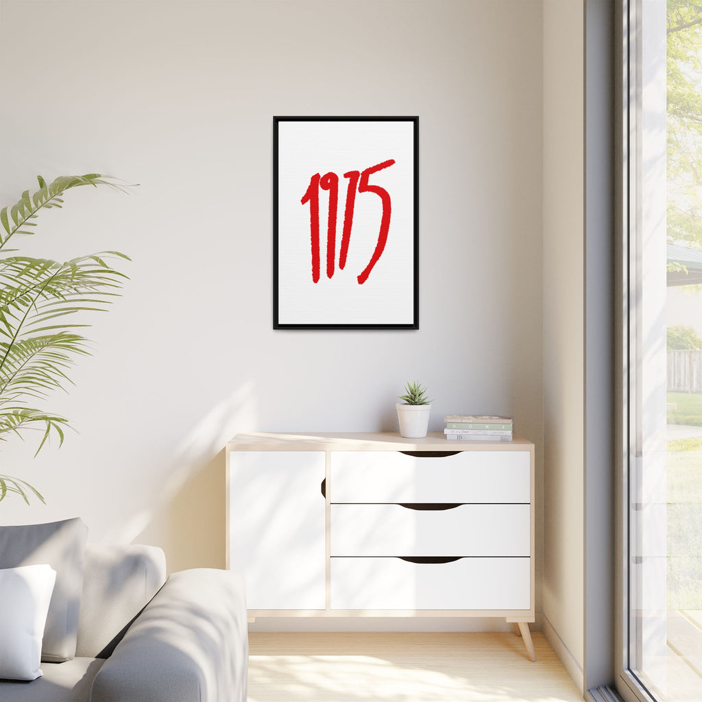 1975 Framed Canvas Print