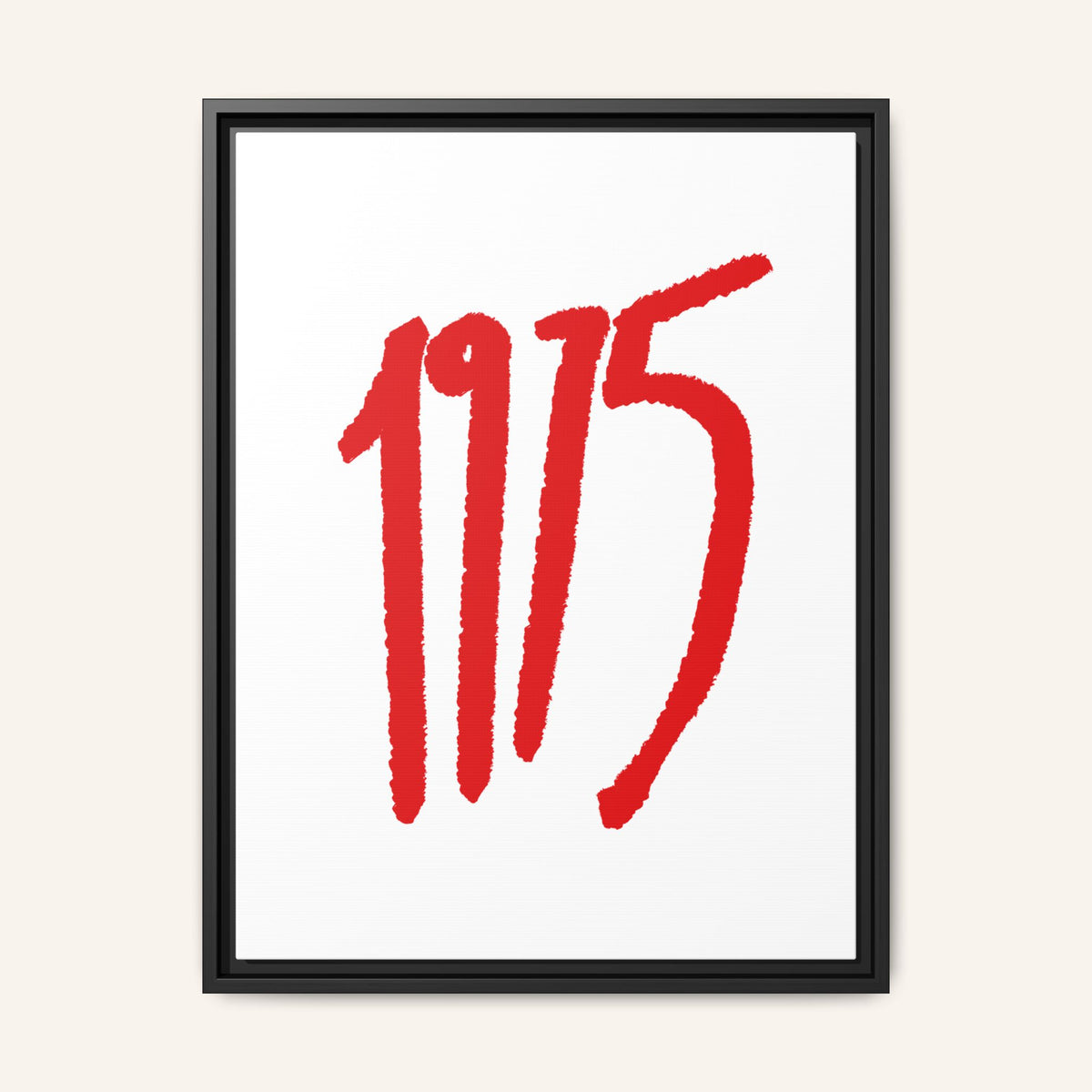 1975 Framed Canvas Print