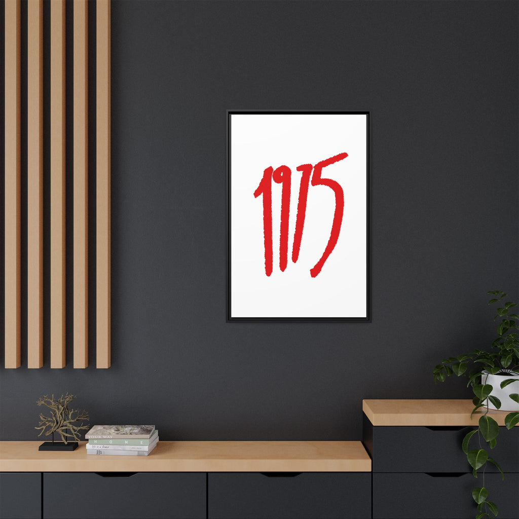 1975 Framed Canvas Print