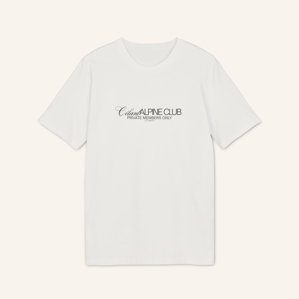 Alpine Club Ski T-Shirt — Vintage Mountain Back Print