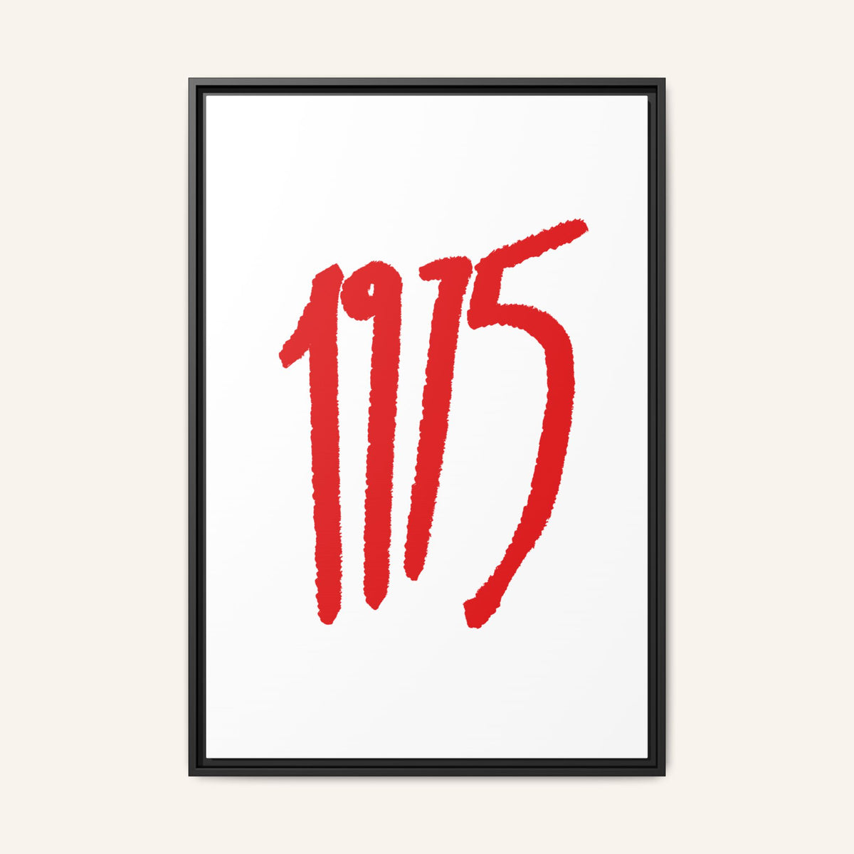 1975 Framed Canvas Print