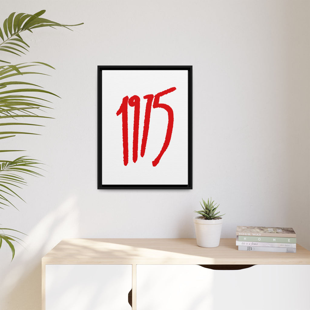 1975 Framed Canvas Print
