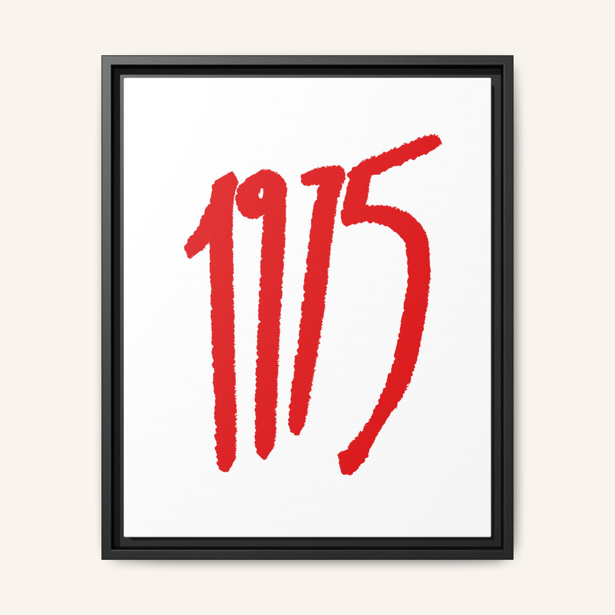 1975 Framed Canvas Print