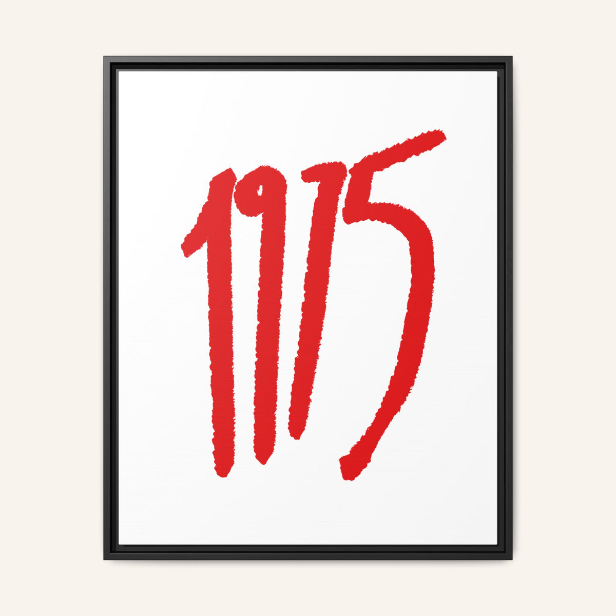 1975 Framed Canvas Print